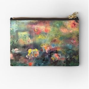 Custom print makeup or pencil pouc